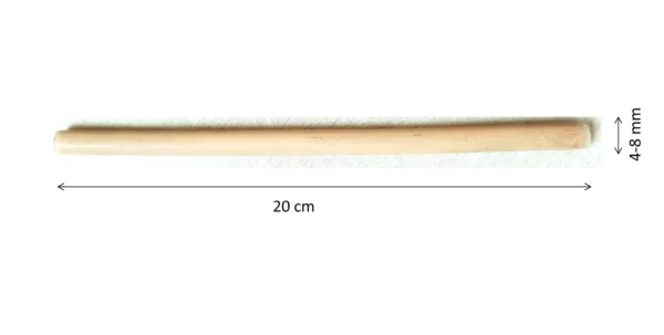 bamboo straw measure