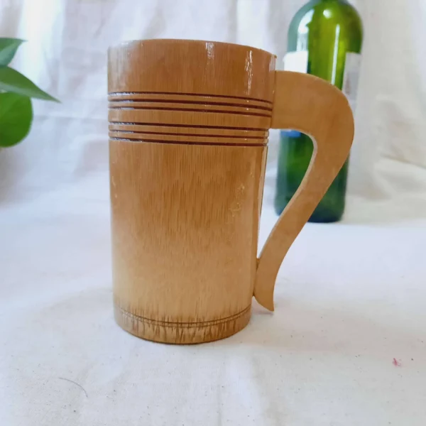 Handcrafted Bamboo Beer Mug