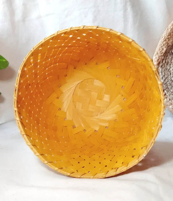 bamboo basket for kitchen