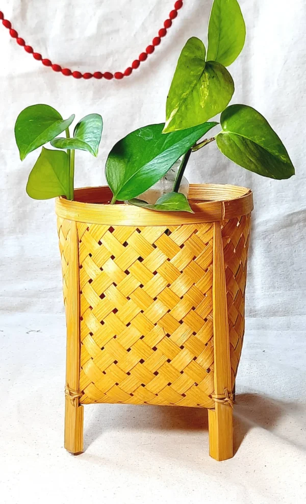 handmade bamboo basket