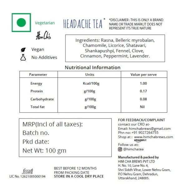 headache label1