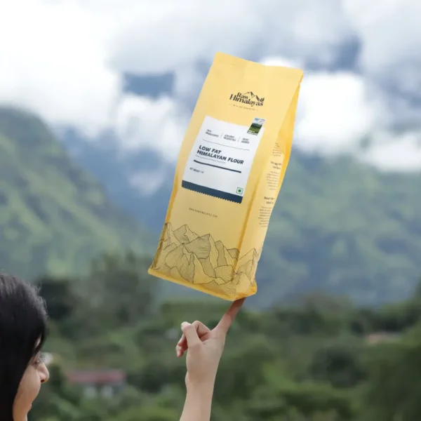 Low Fat Himalayan Flour packaging image