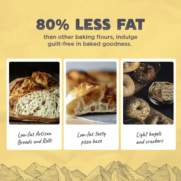 Low Fat Himalayan Flour uses
