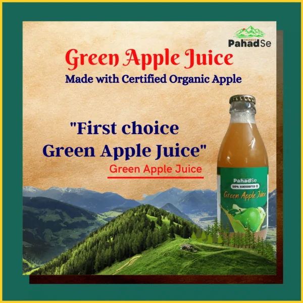 Green Apple Juice organic certified