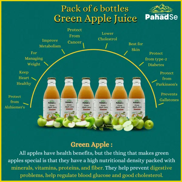 Green apple juice pack benefits