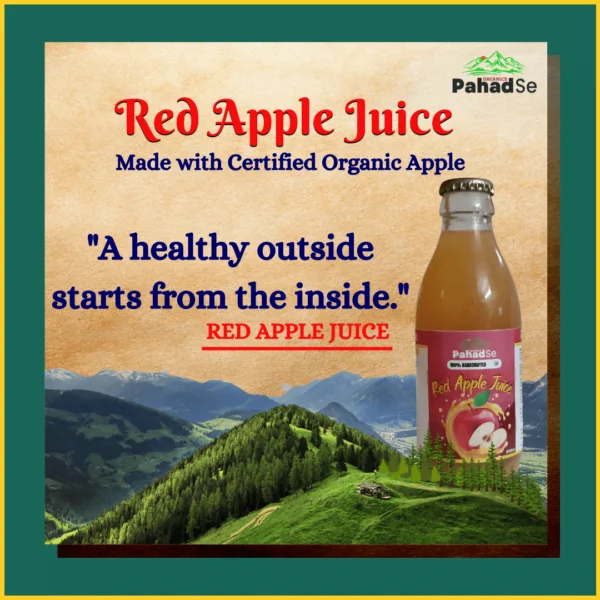 Red Apple Juice certified organic